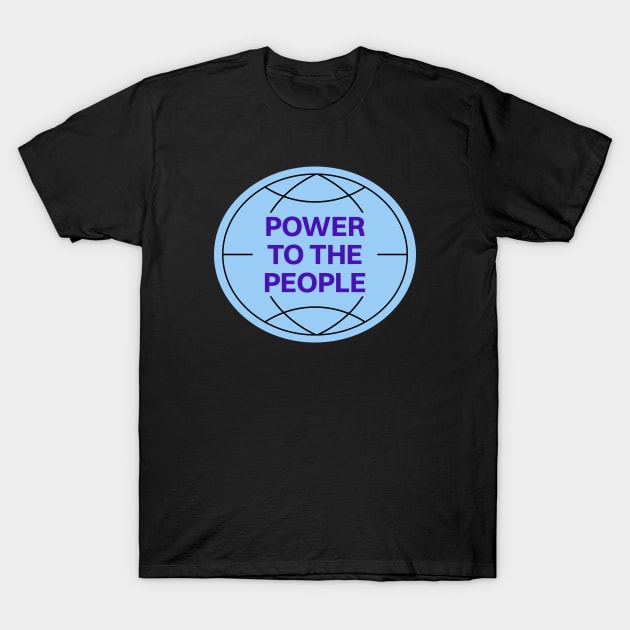 Power To The People T-Shirt by Football from the Left